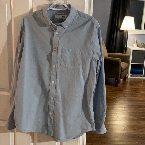 Blue button down - Picture 1 of 3